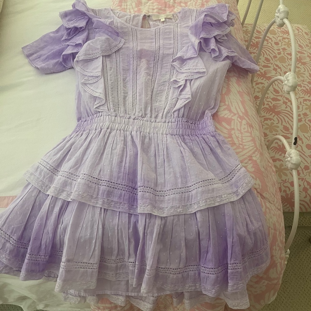 LILAC LOVE SHACK FANCY DRESS!!